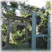 浅間神社の富士塚